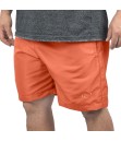 Short Bermuda Plus Size Butu Biru Extra Grande Cores Laranja